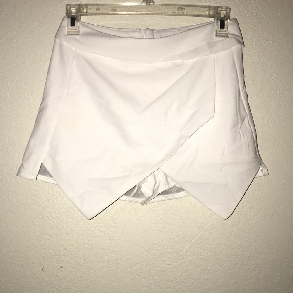 White skirt